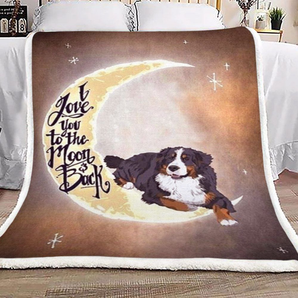 Bernese Mountain Dog Sherpa Fleece