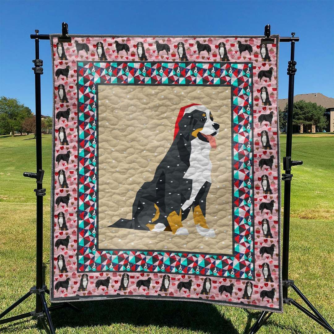Bernese Mountain Dog TD270980 Quilt Blanket