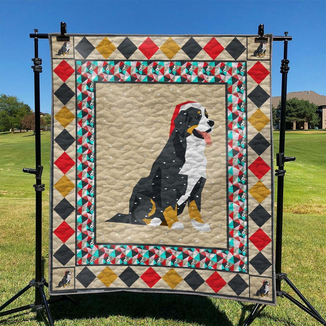 Bernese Mountain Dog TD270983 Quilt Blanket