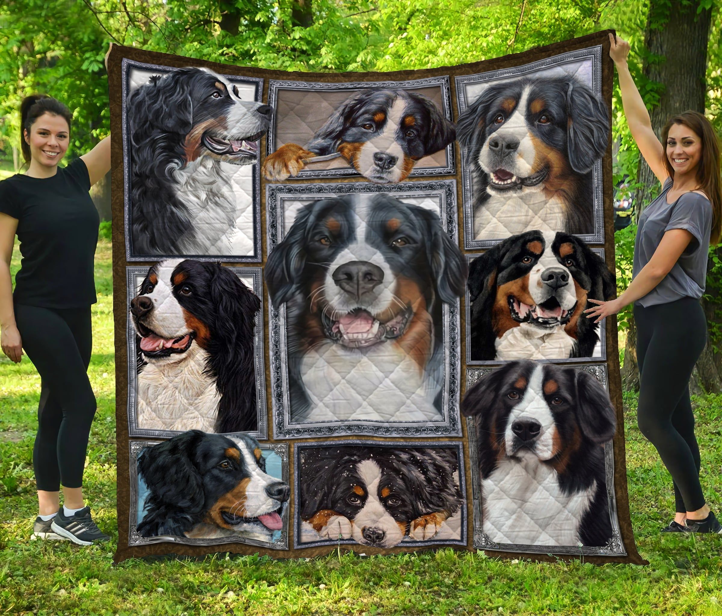 Bernese Mountain Quilt Blanket DHC1312591VT