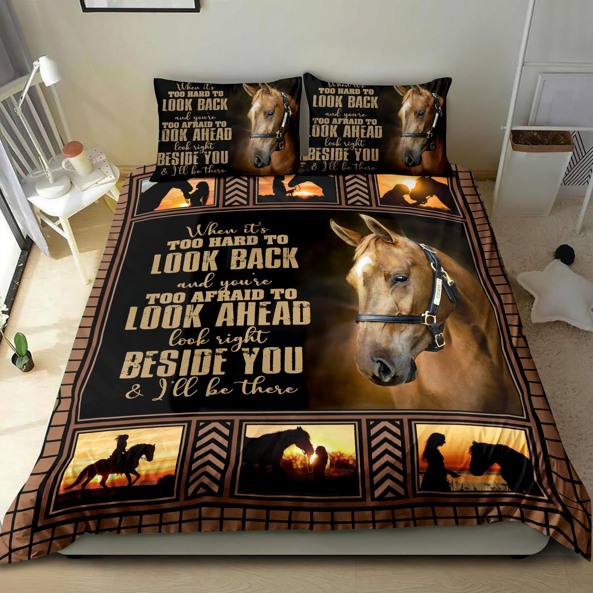 Beside You Horse Bedding Set