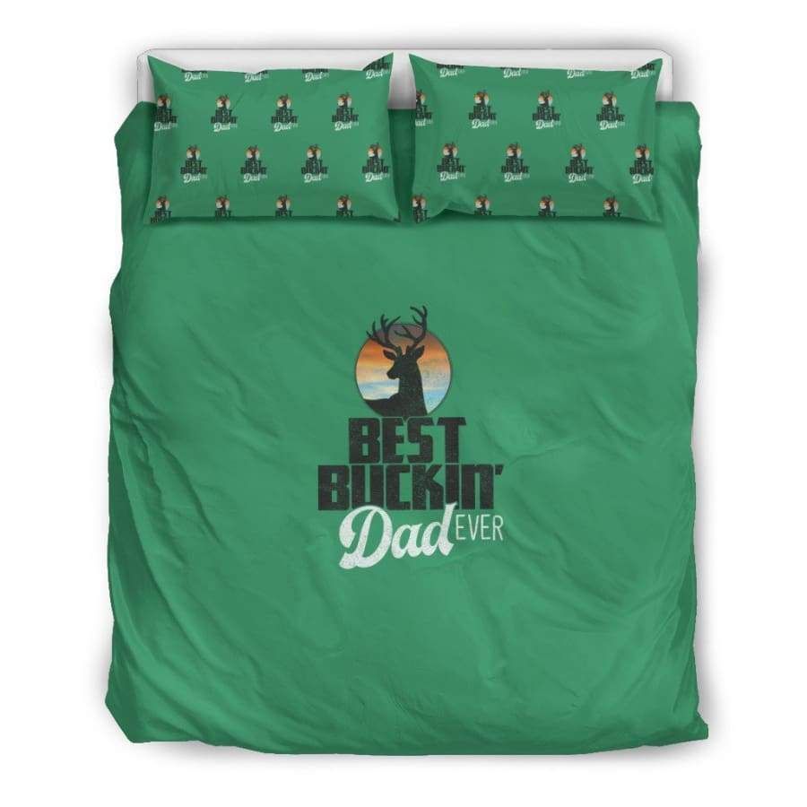 Best Buckin Dad Bedding Set