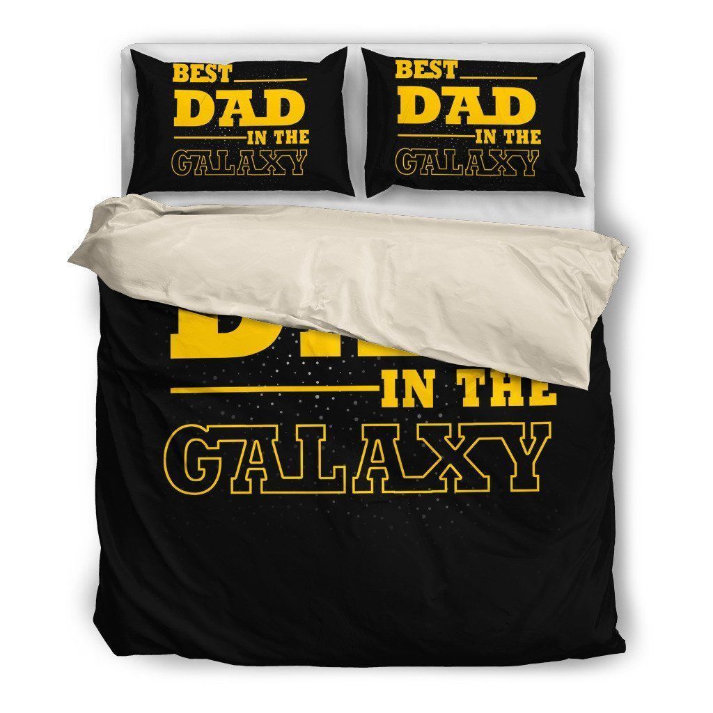 Best Dad In The Galaxy Bedding Set