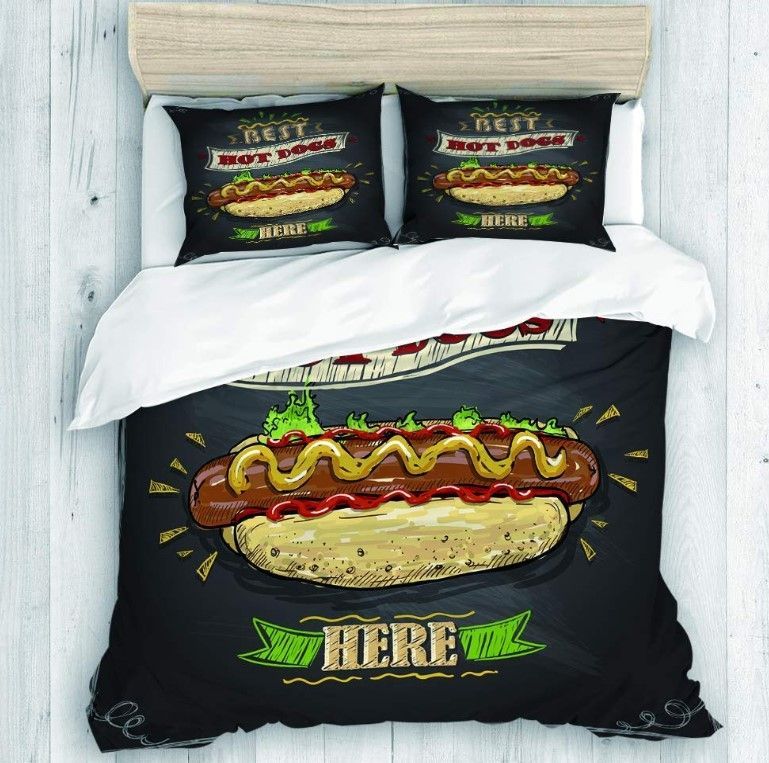 Best Hotdog Bedding Set