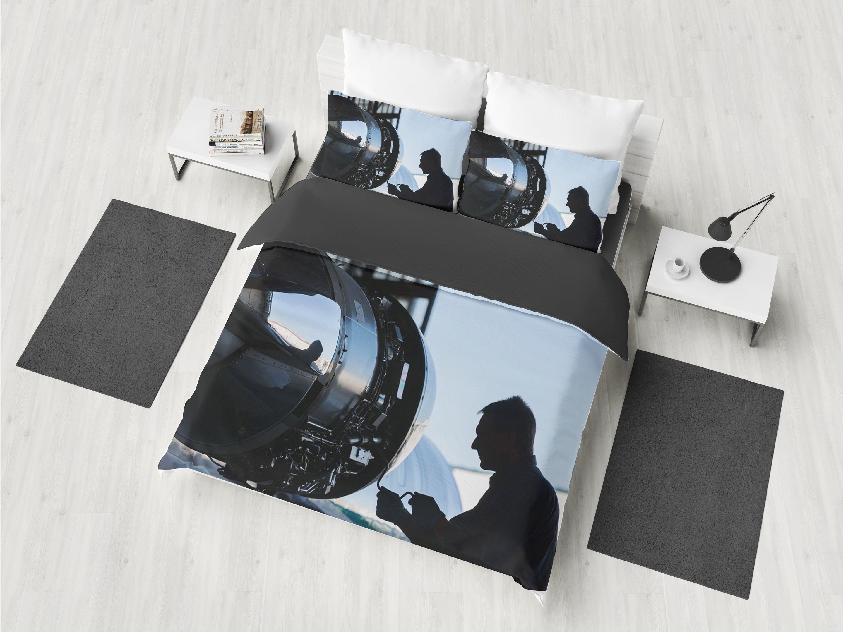 Best Mechanical Aircraft Engineering Bedding Set