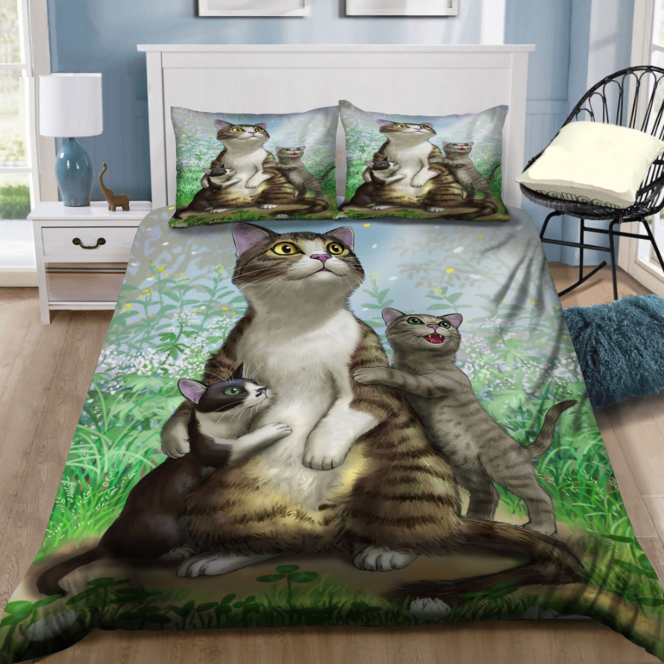 Best Mom Cat Ever Bedding Set