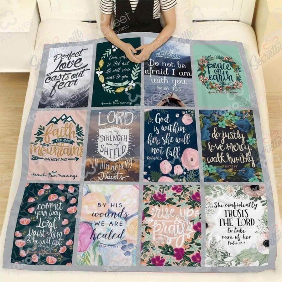 Bible Fleece Blanket