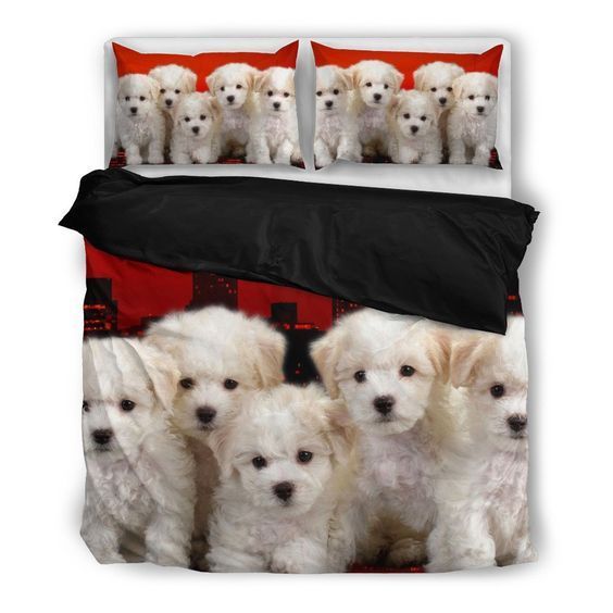 Bichon Frise Bedding Set