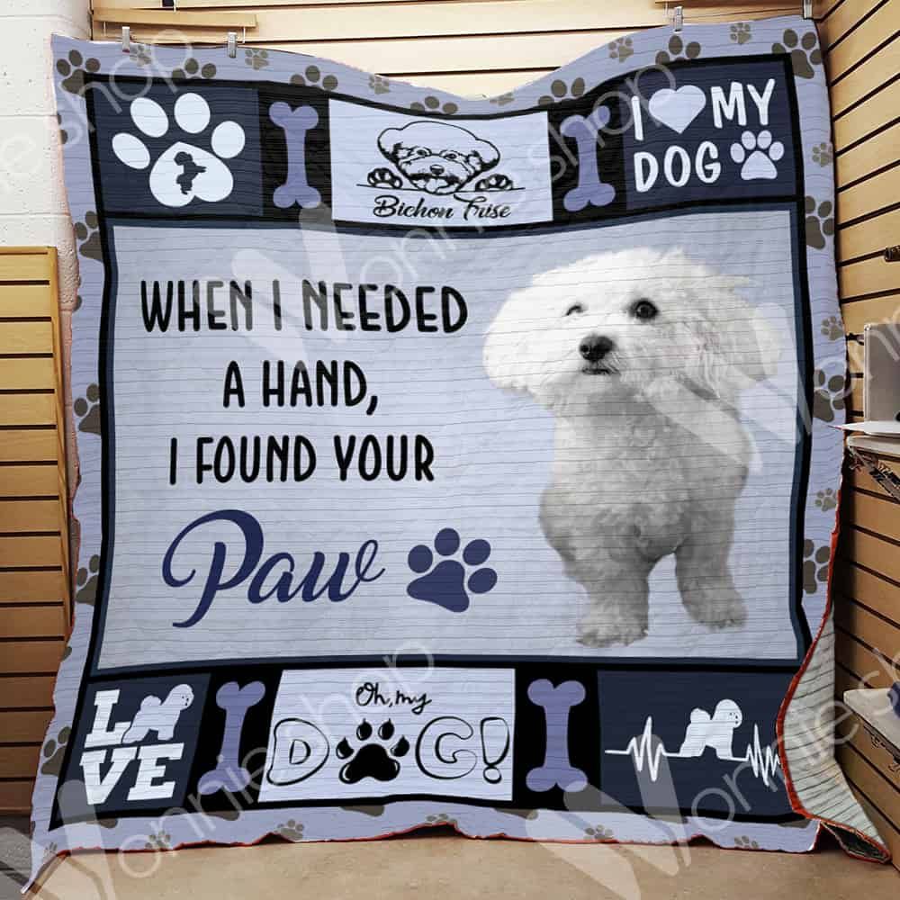 Bichon Frise Dog Quilt Blanket DHC0102865TD