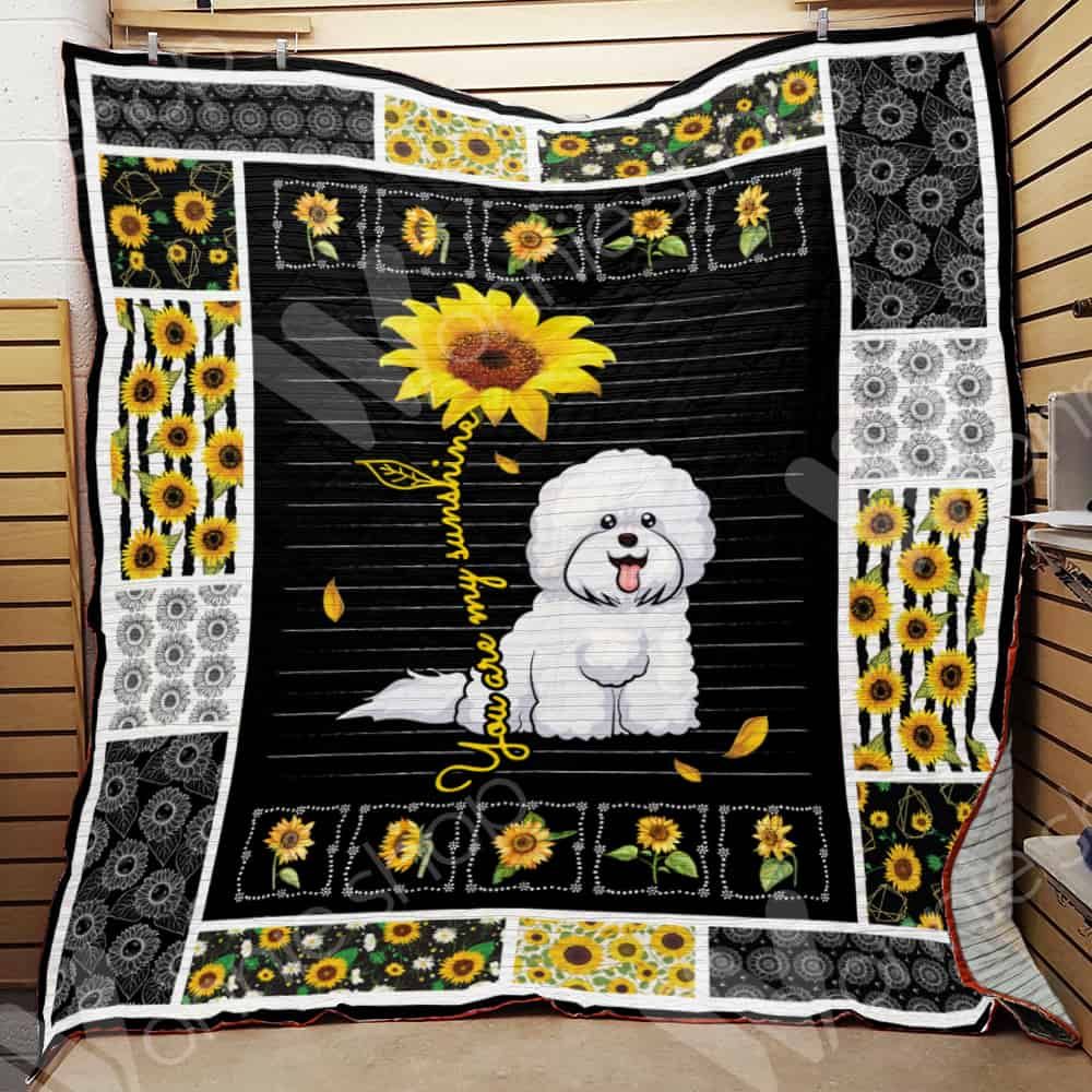 Bichon Frise Dog Quilt Blanket DHC0102872TD