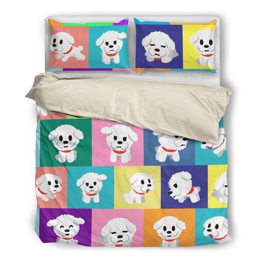 Bichon Frises Bedding Set