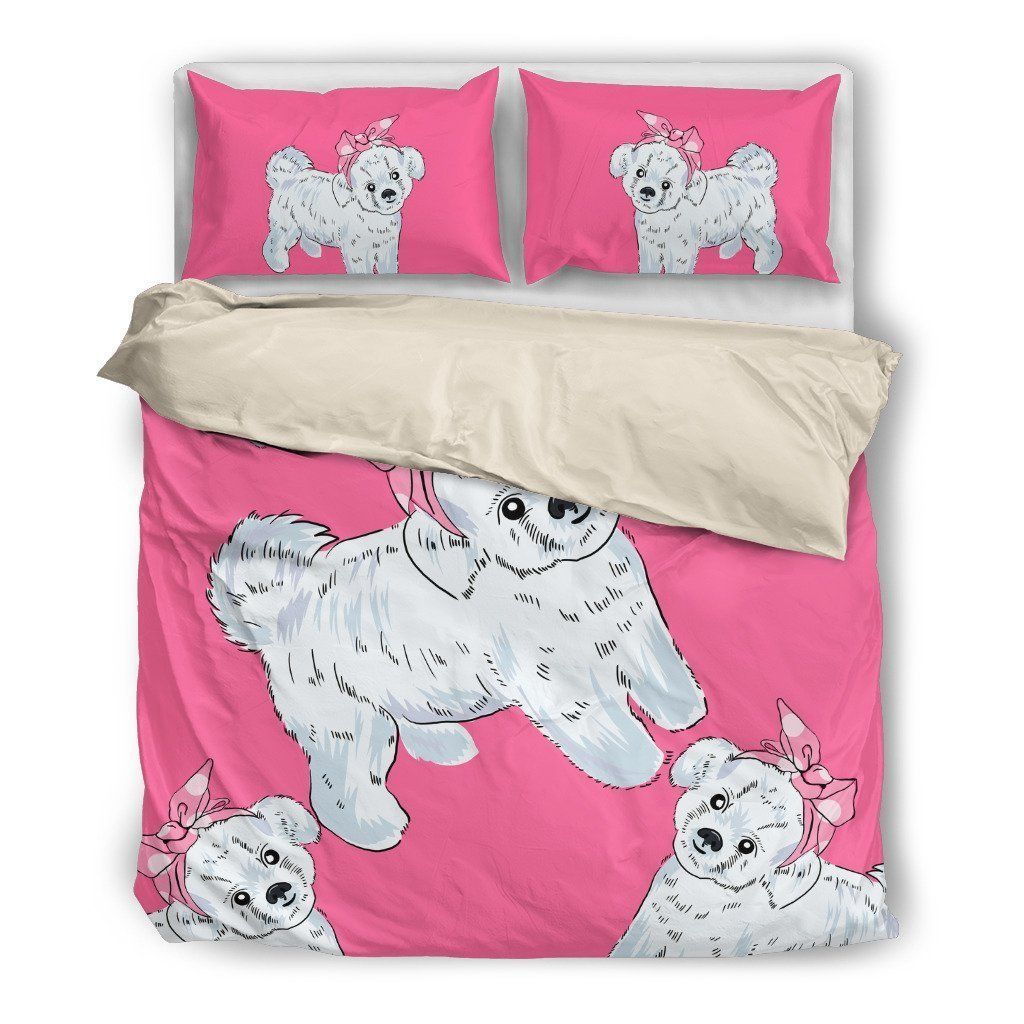 Bichon Frises Bedding Set