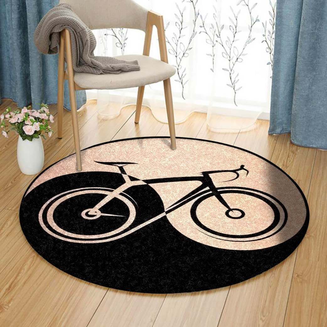 Bicycle Round Carpet