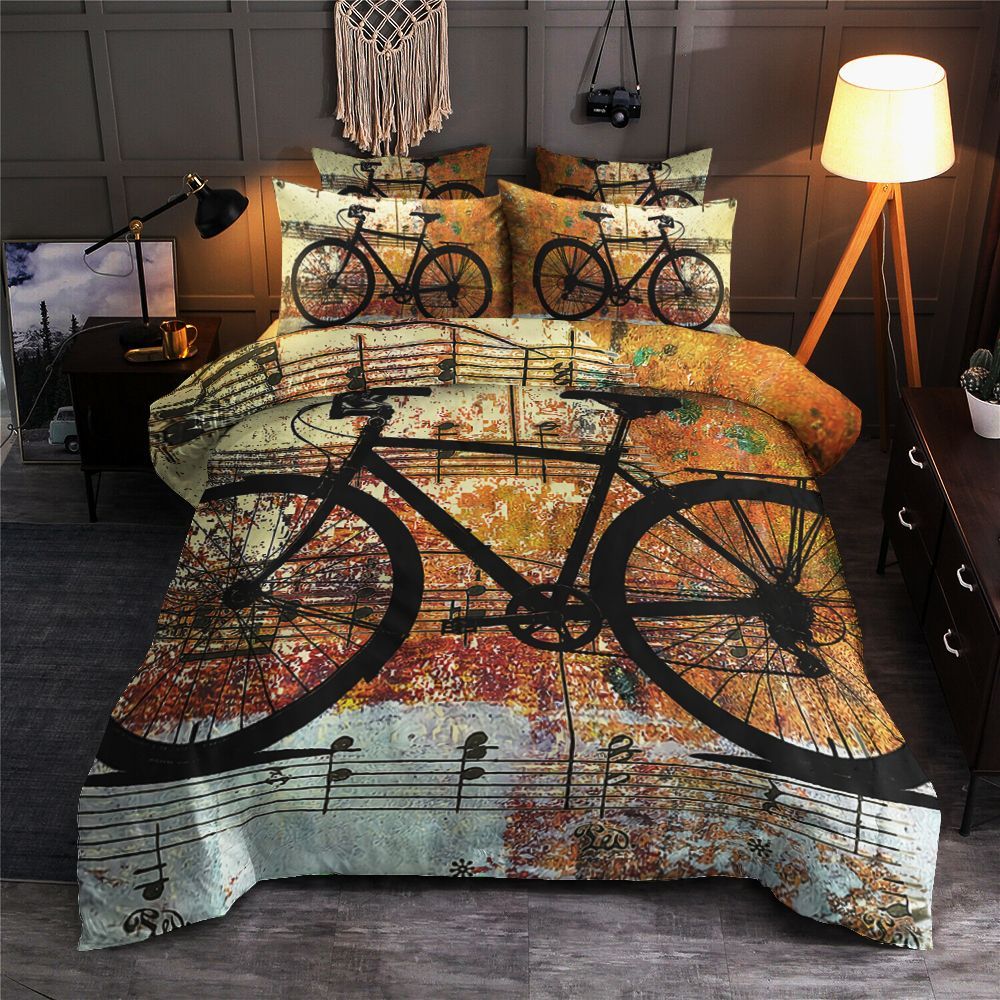 Bicycle Music Bedding Set