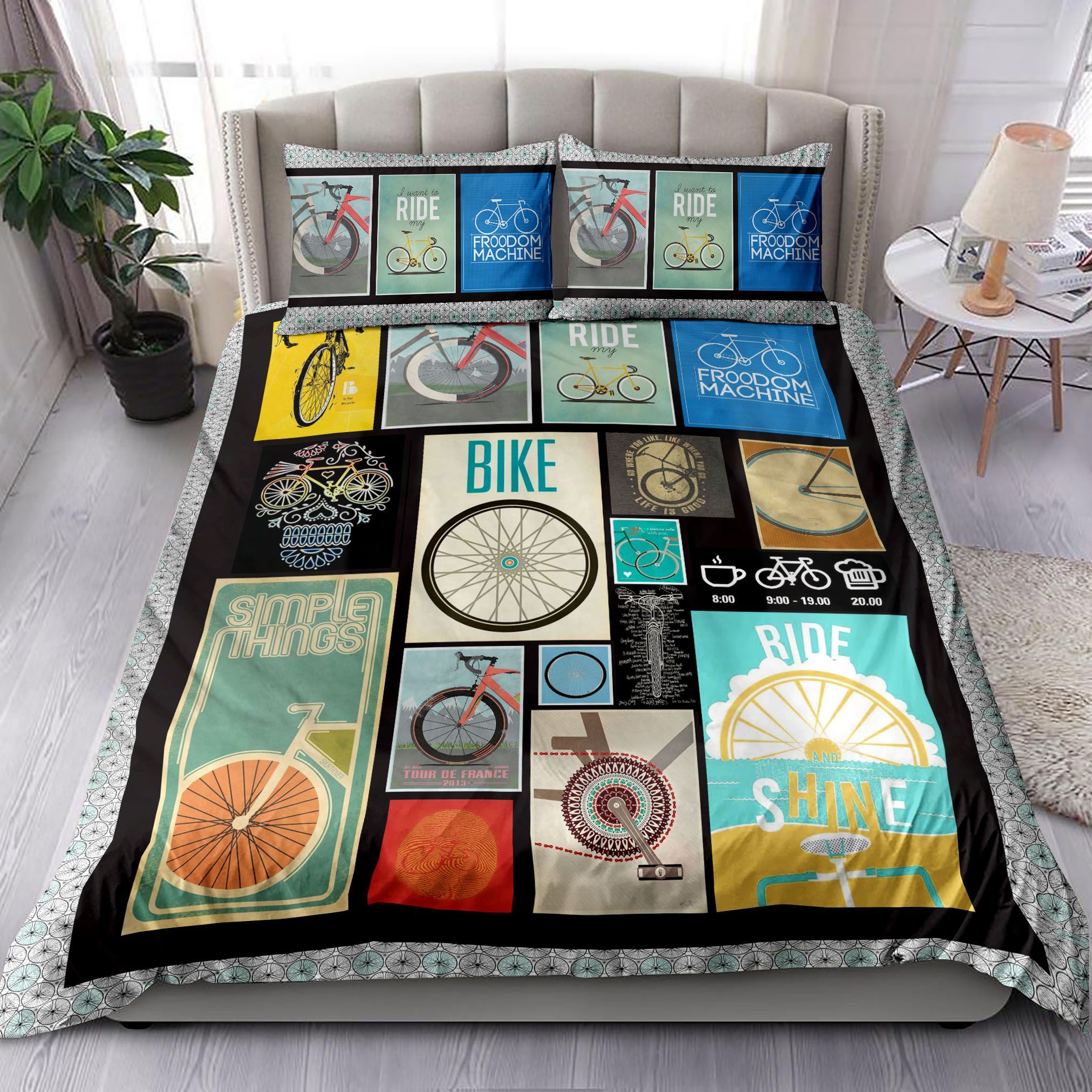Bicycle Bedding Set