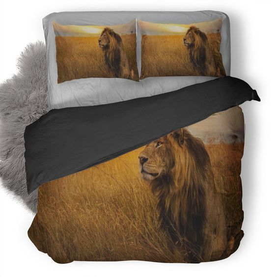 Big Lion Bedding Set