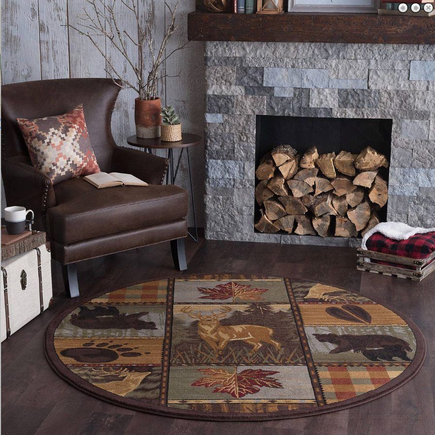 Big Sky Nature Round Carpet