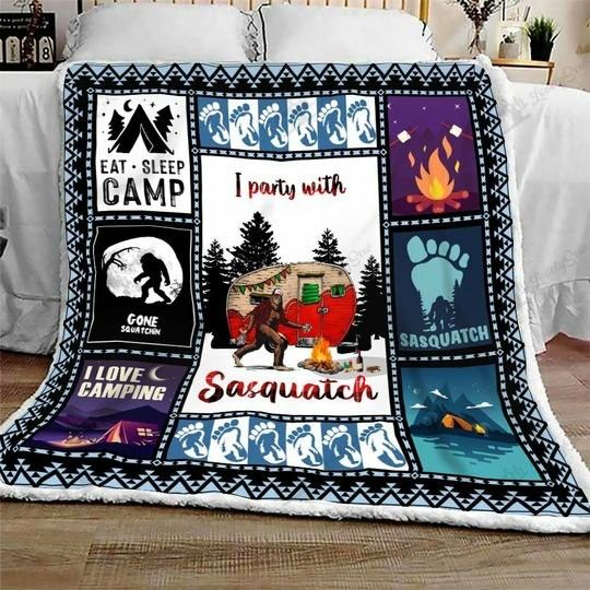 Bigfoot Camping DD1809260CL Quilt Blanket