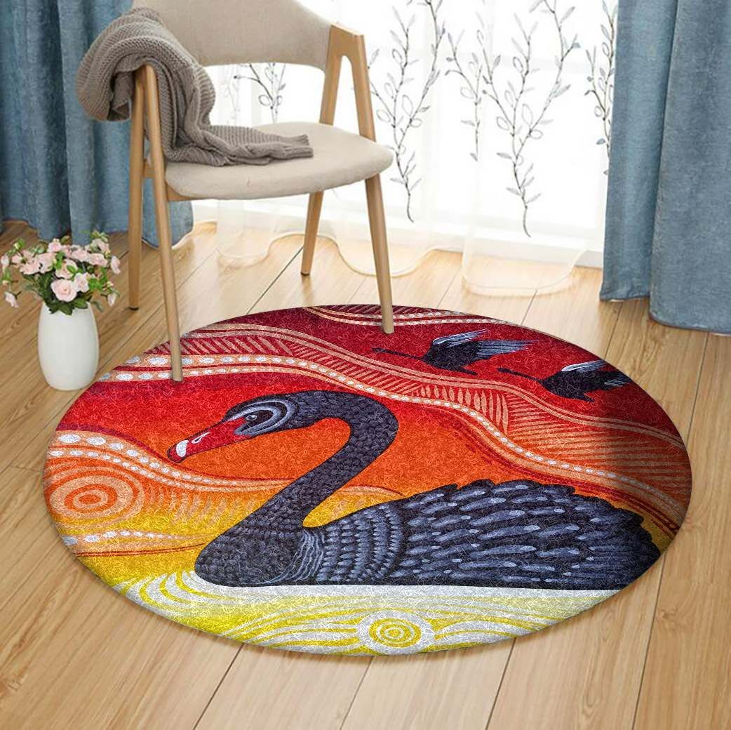 Billed Duck Round Carpet