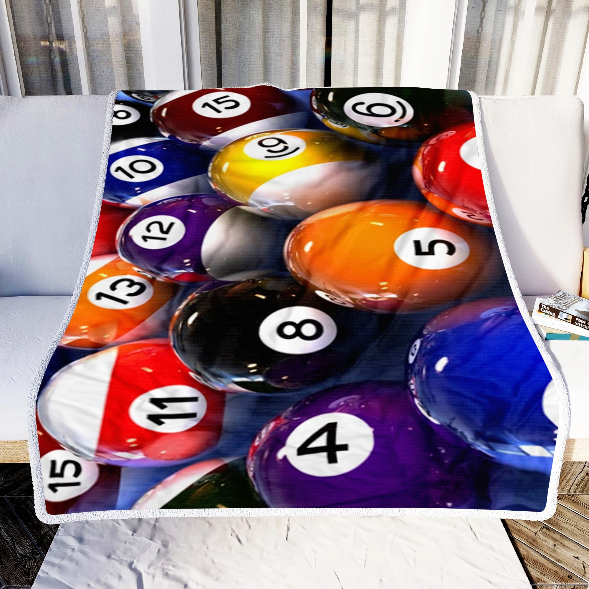 Billiard Fleece Blanket