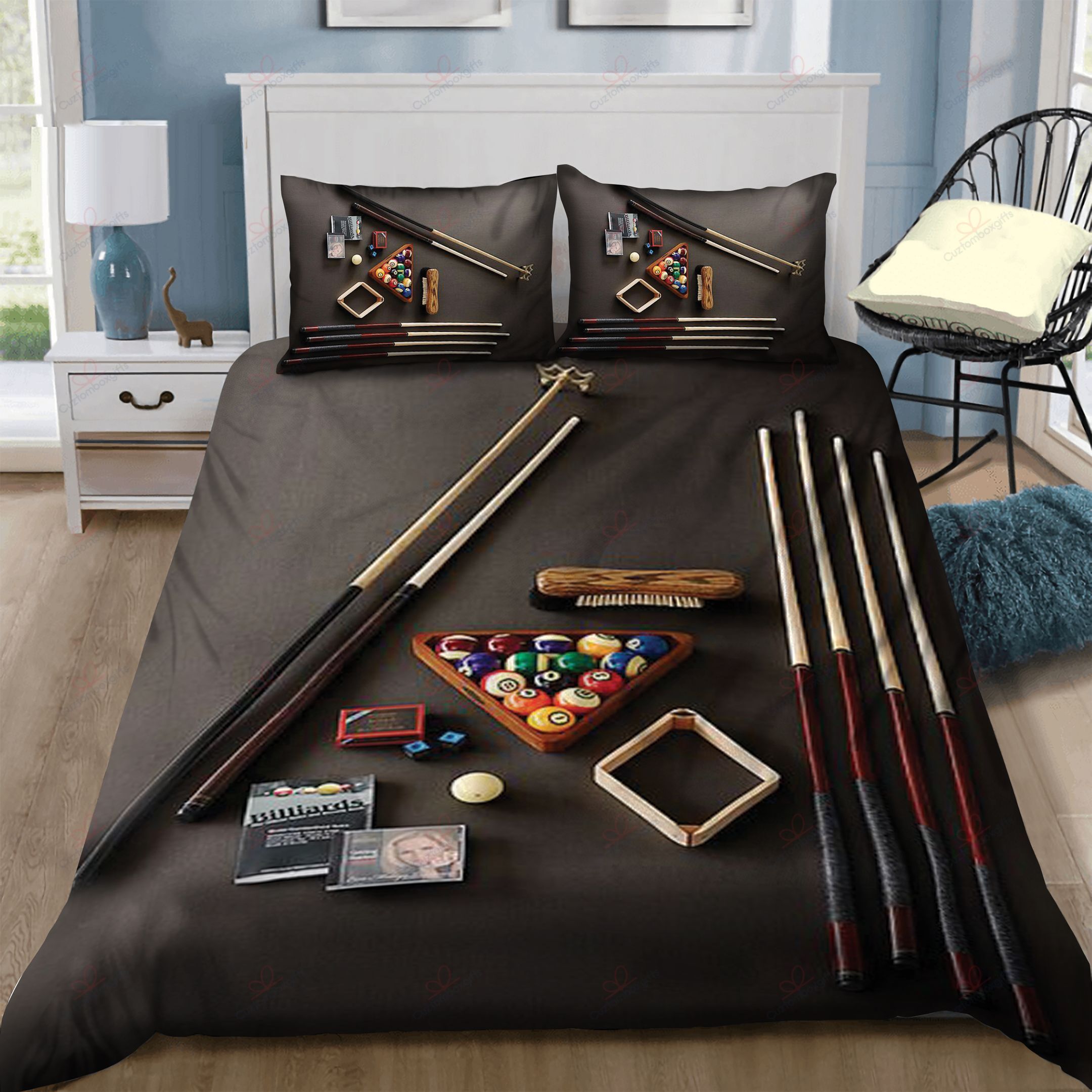 Billiards Bedding Set