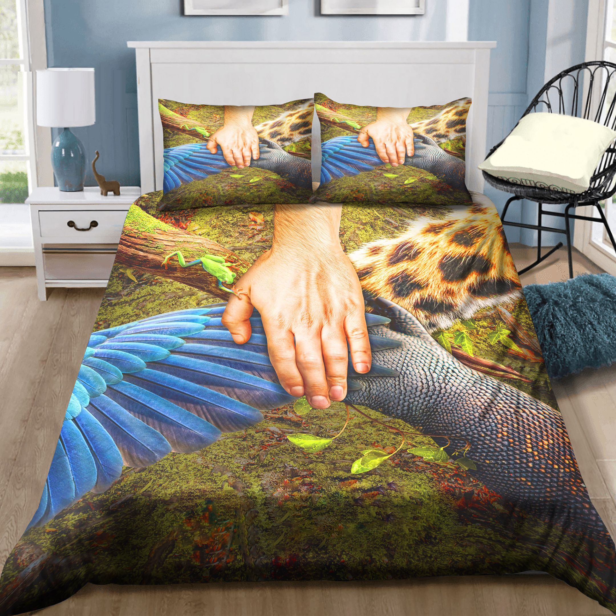 Biodiversity Earth Day Bedding Set