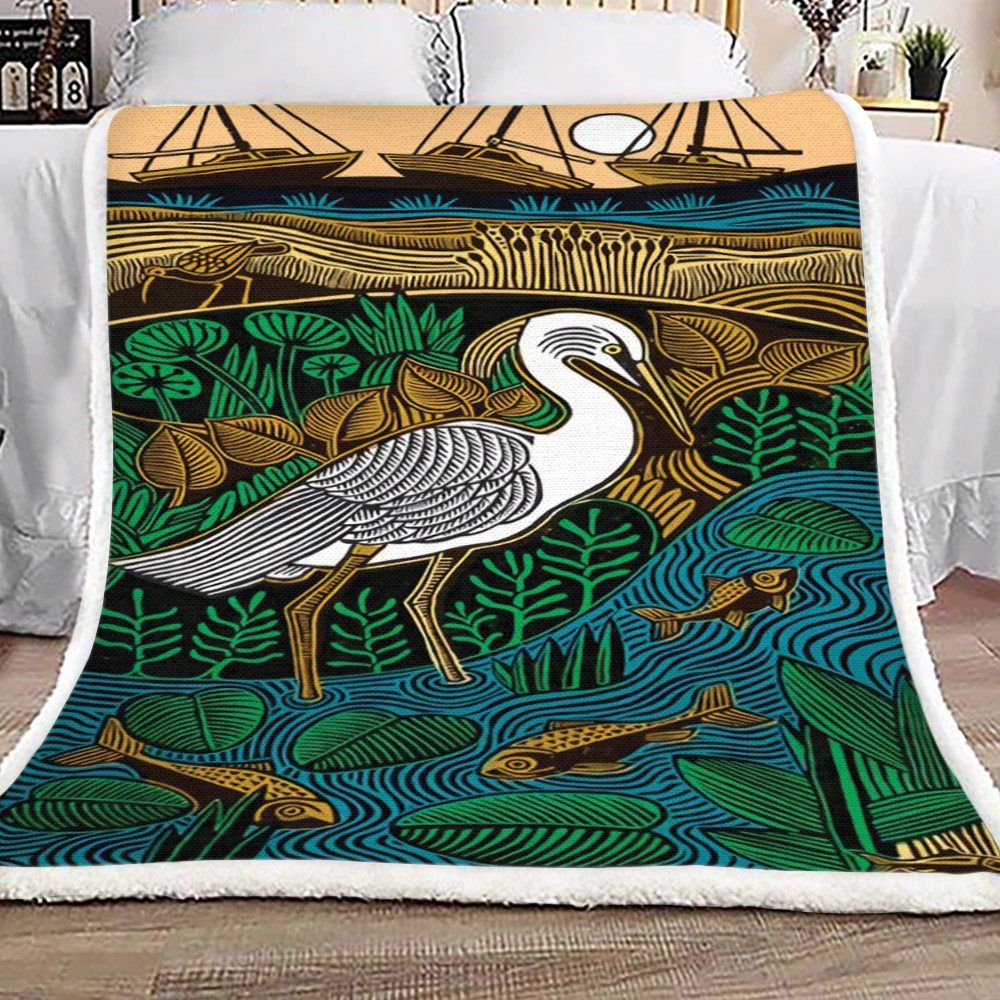 Bird Sherpa Fleece