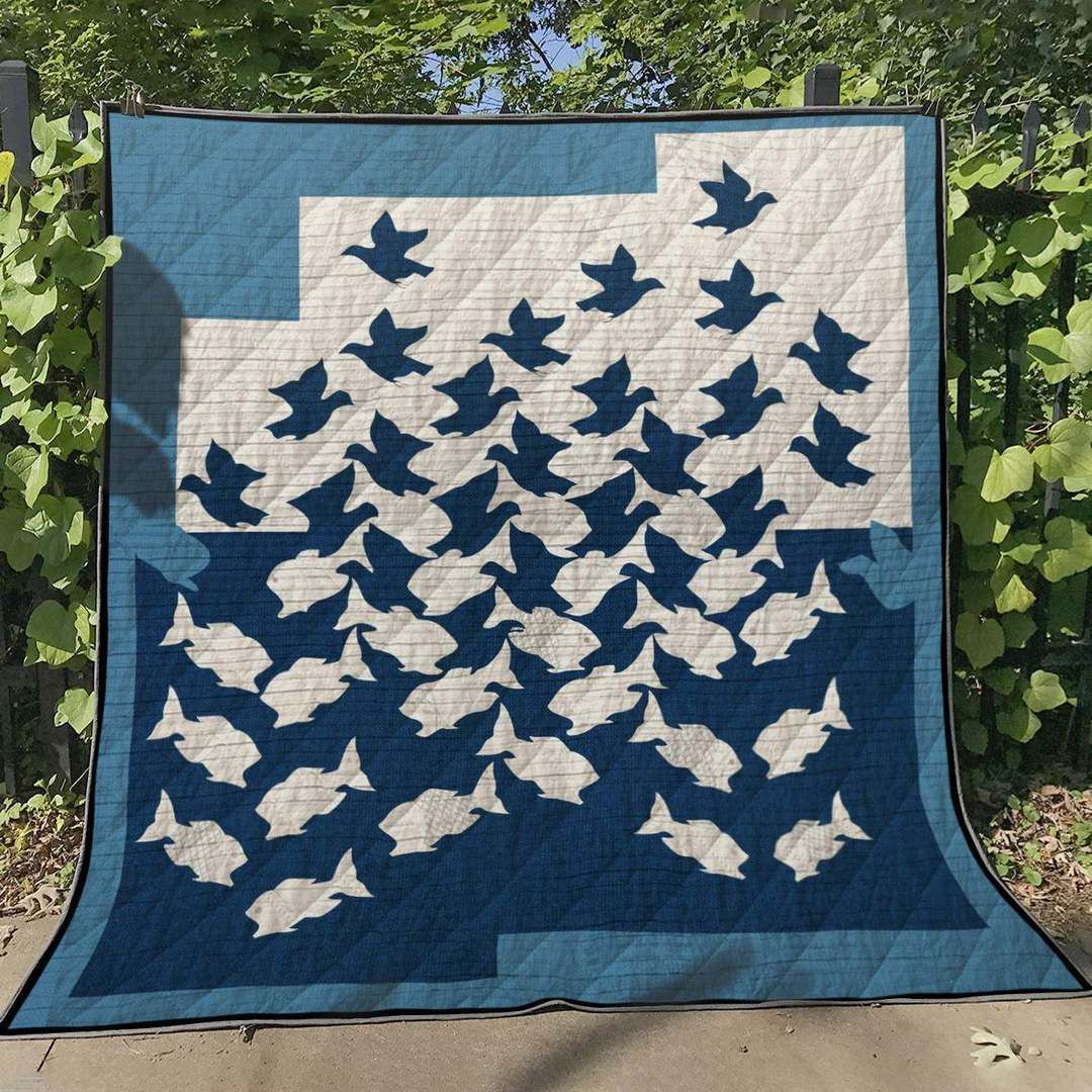 Bird And Fish BT300505 Quilt Blanket