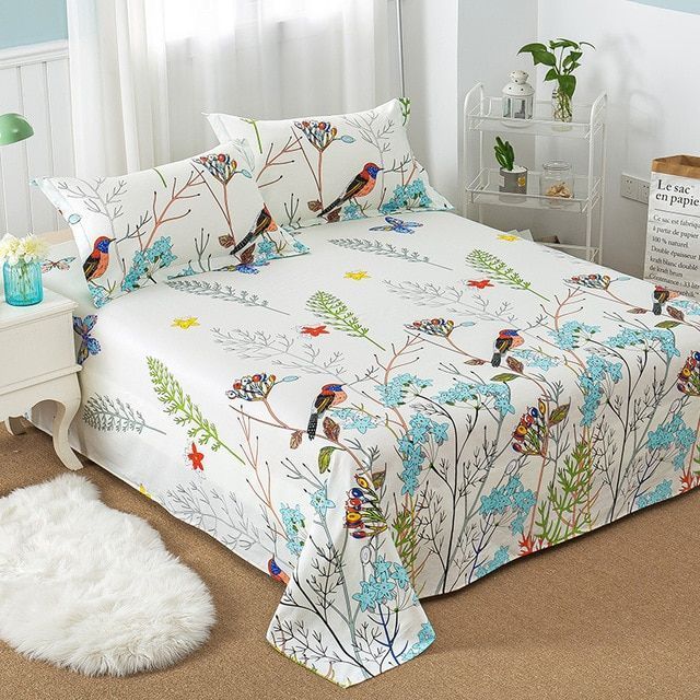 Bird And Tree Branch Bedding Set