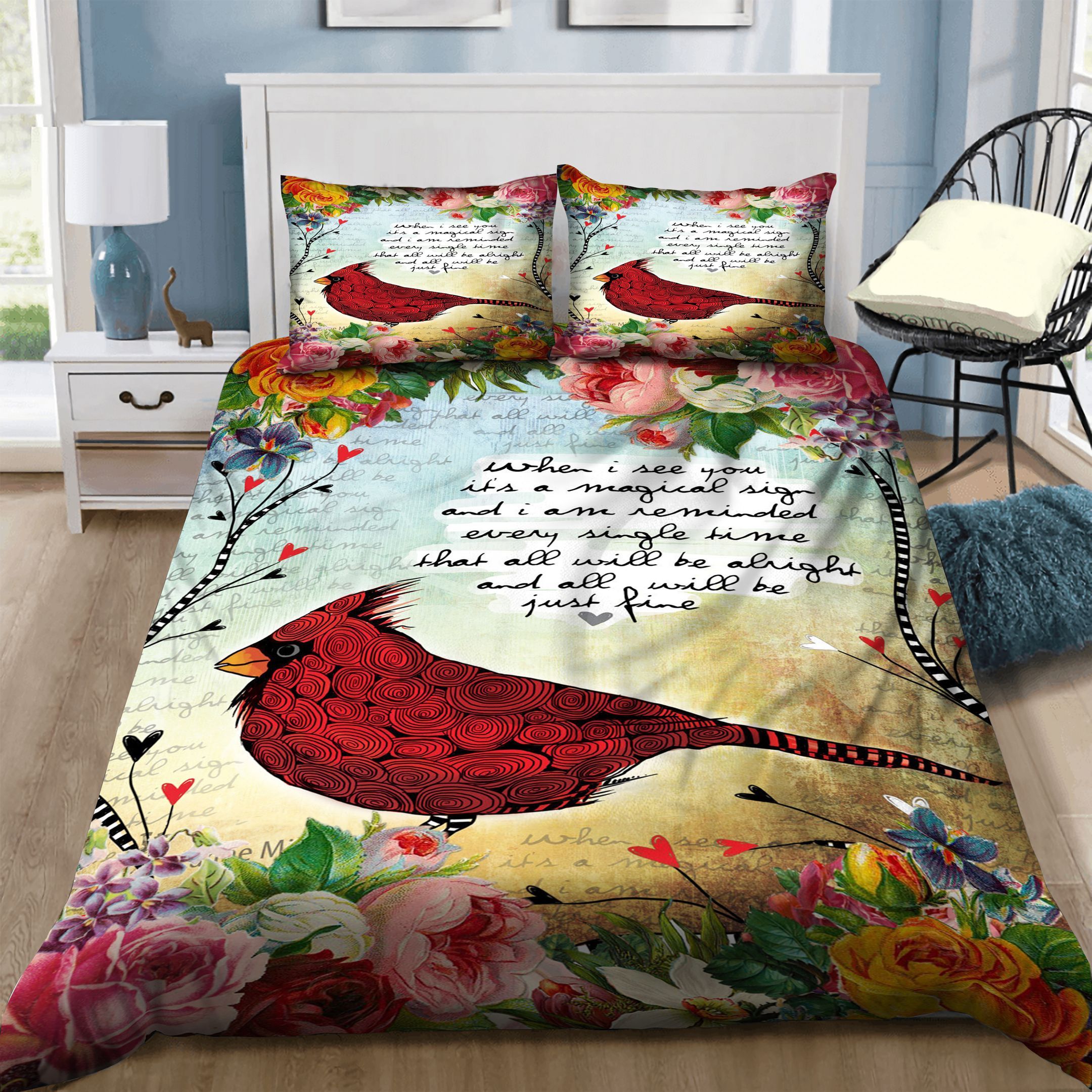 Bird Bedding Set