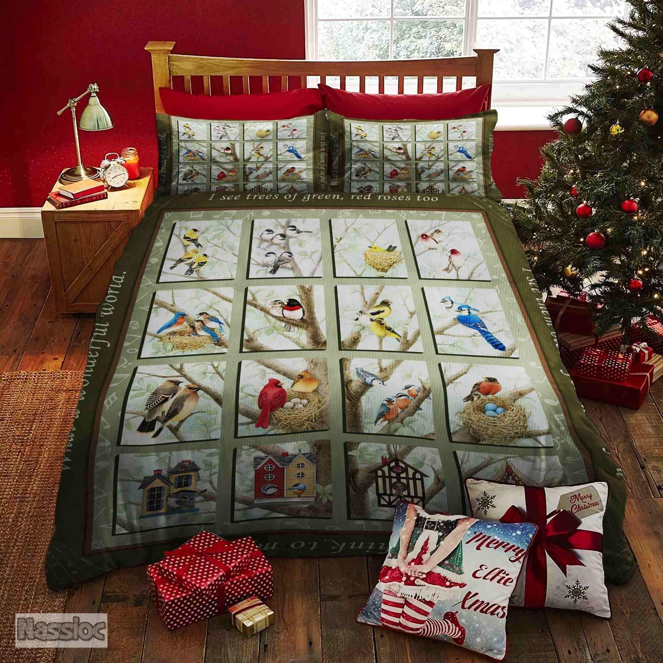 Bird Bedding Set