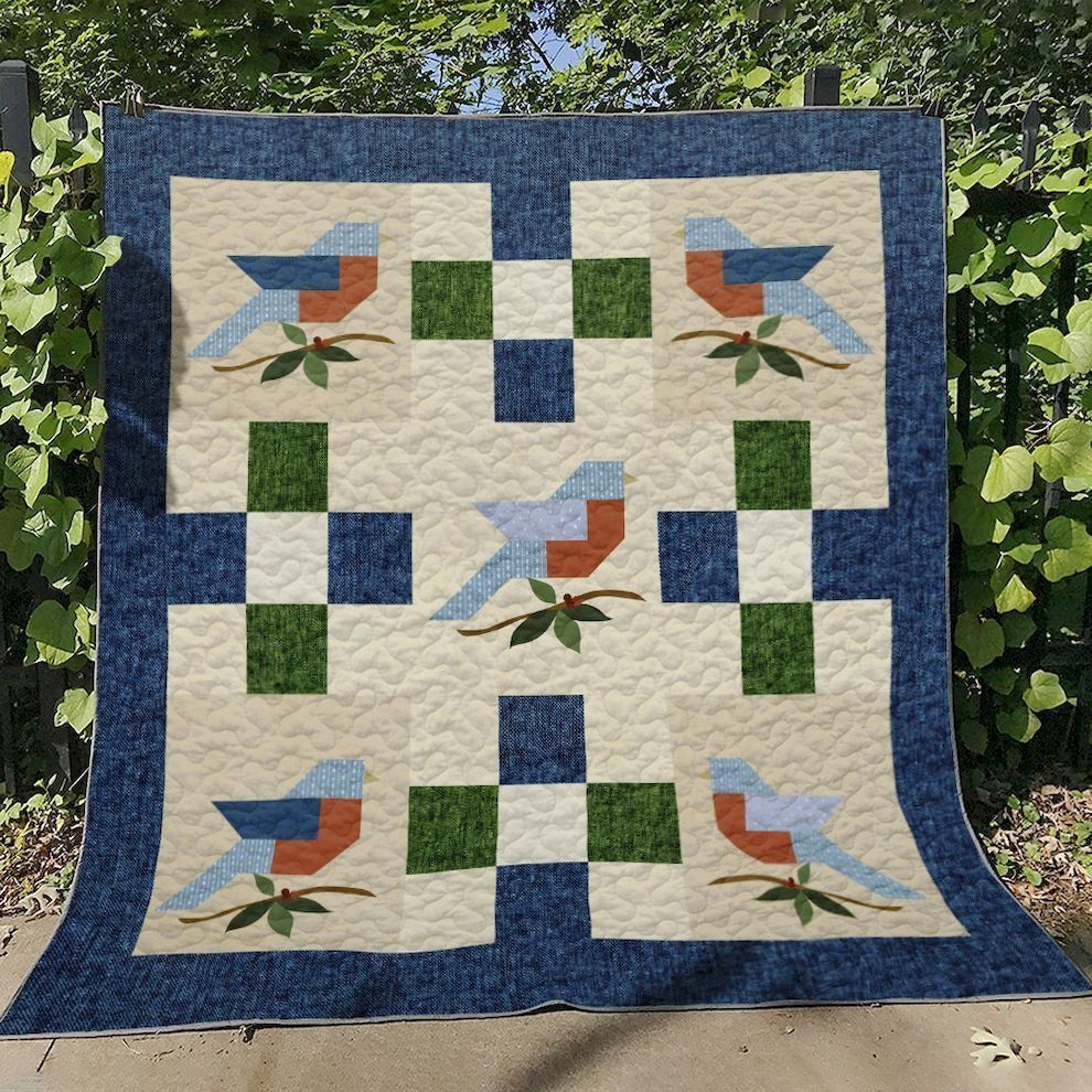 Bird BT280601 Quilt Blanket