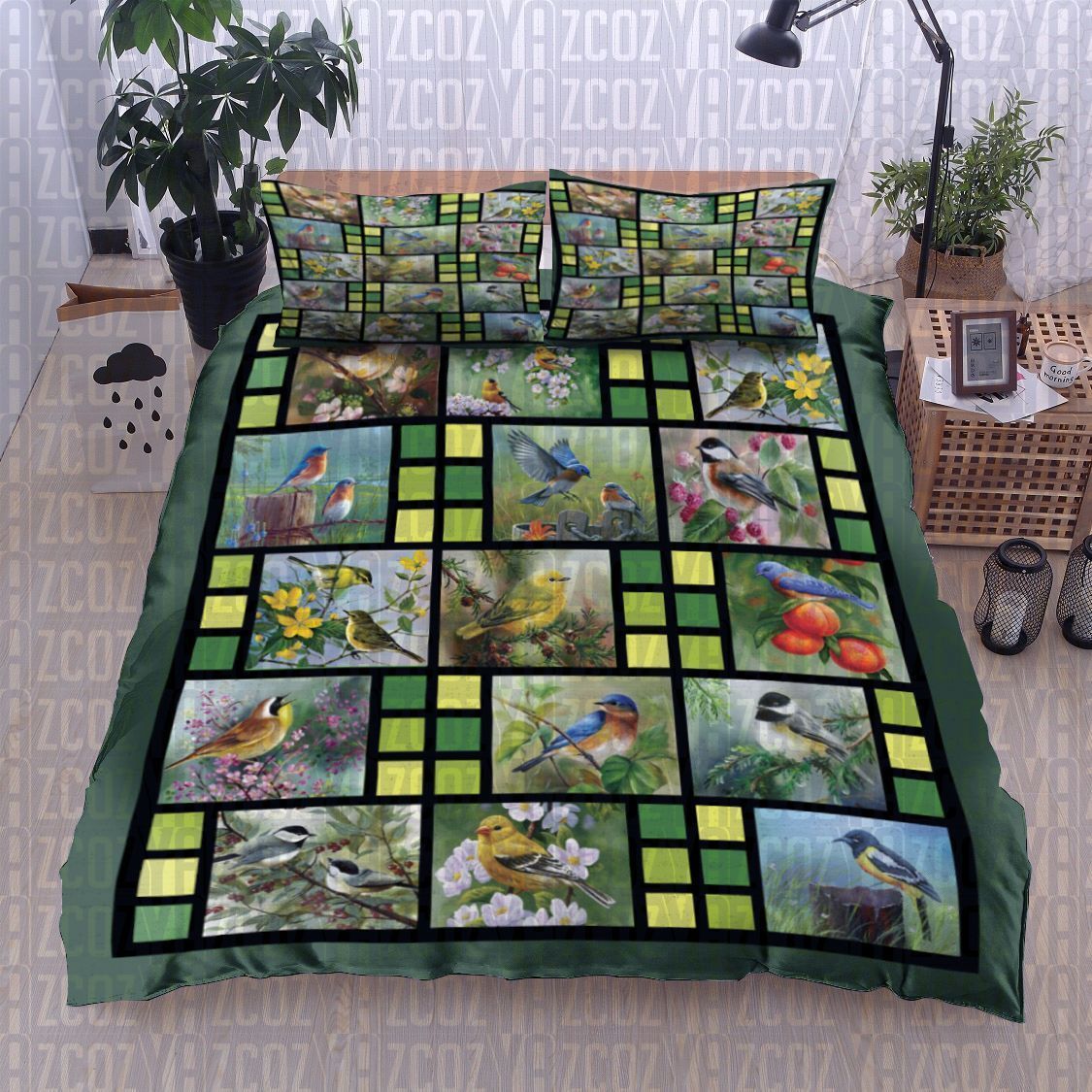 Bird Bedding Set