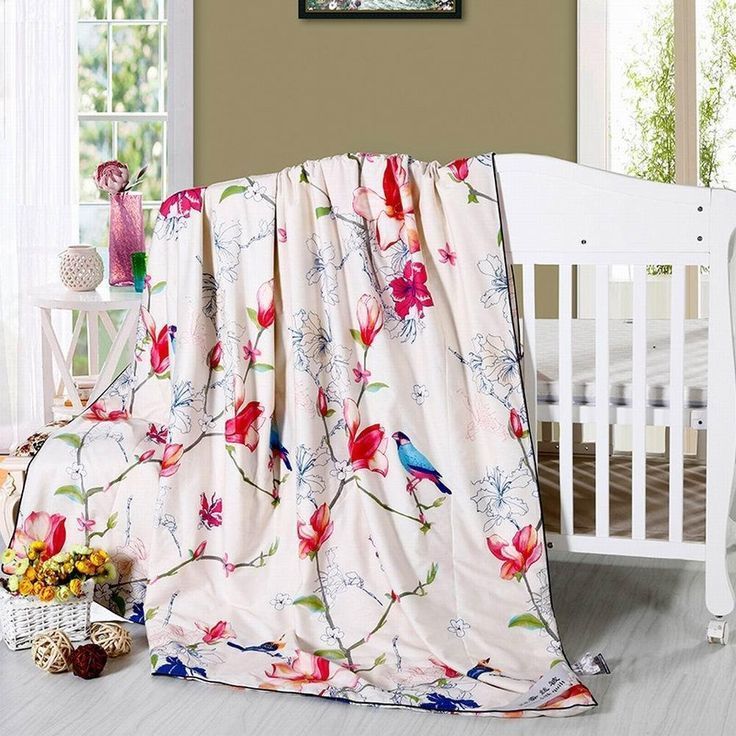 Bird Sherpa Fleece Blanket