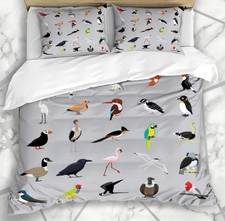 Bird Collection Bedding Set