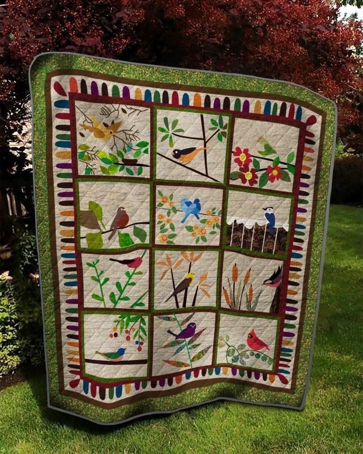 Bird DTC2410109 Quilt Blanket