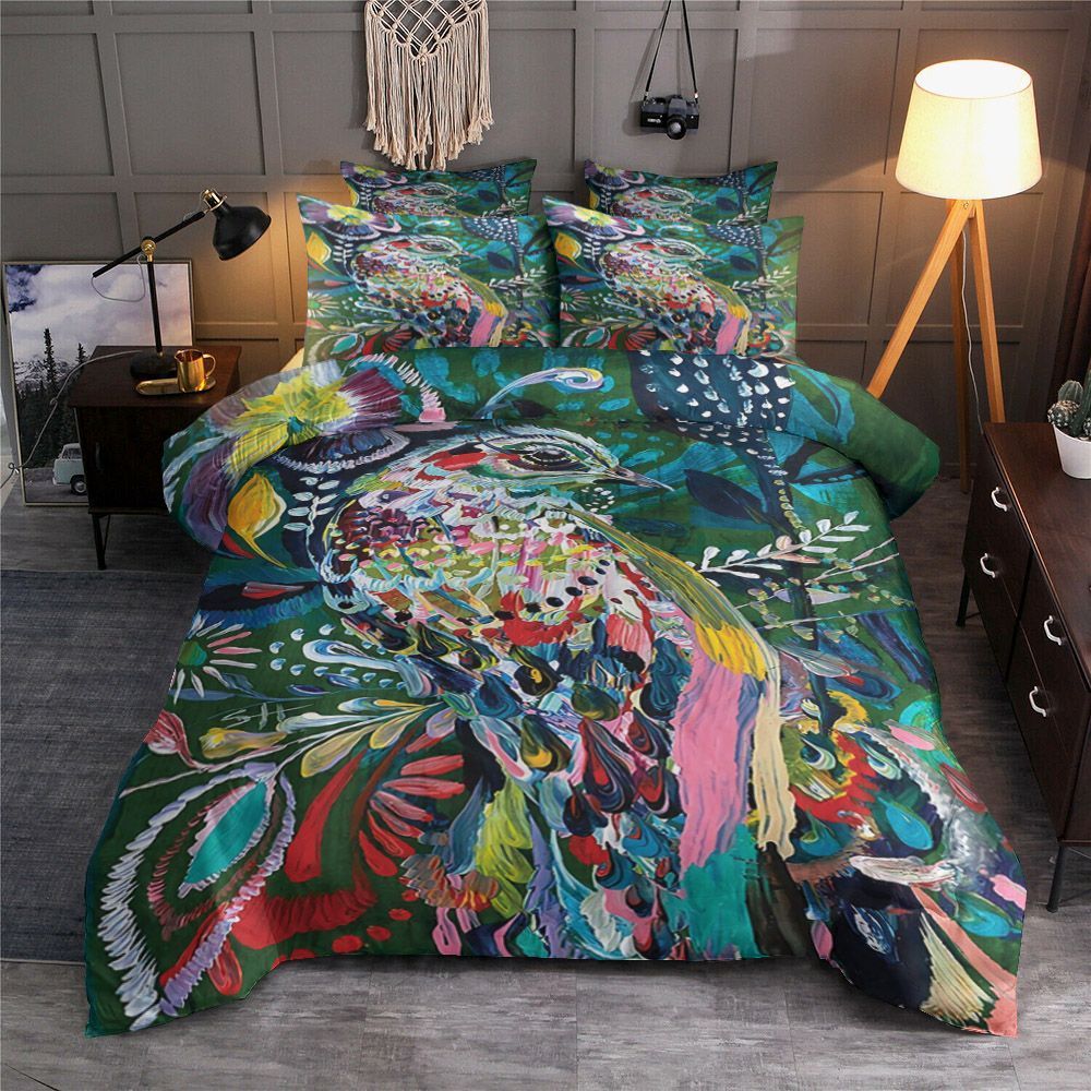 Bird Flower Bedding Set