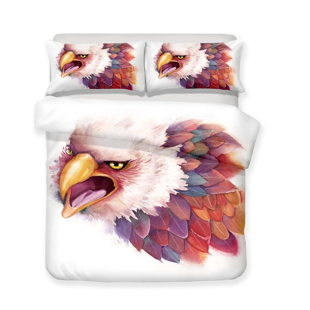 Bird Flower Eagle Bedding Set