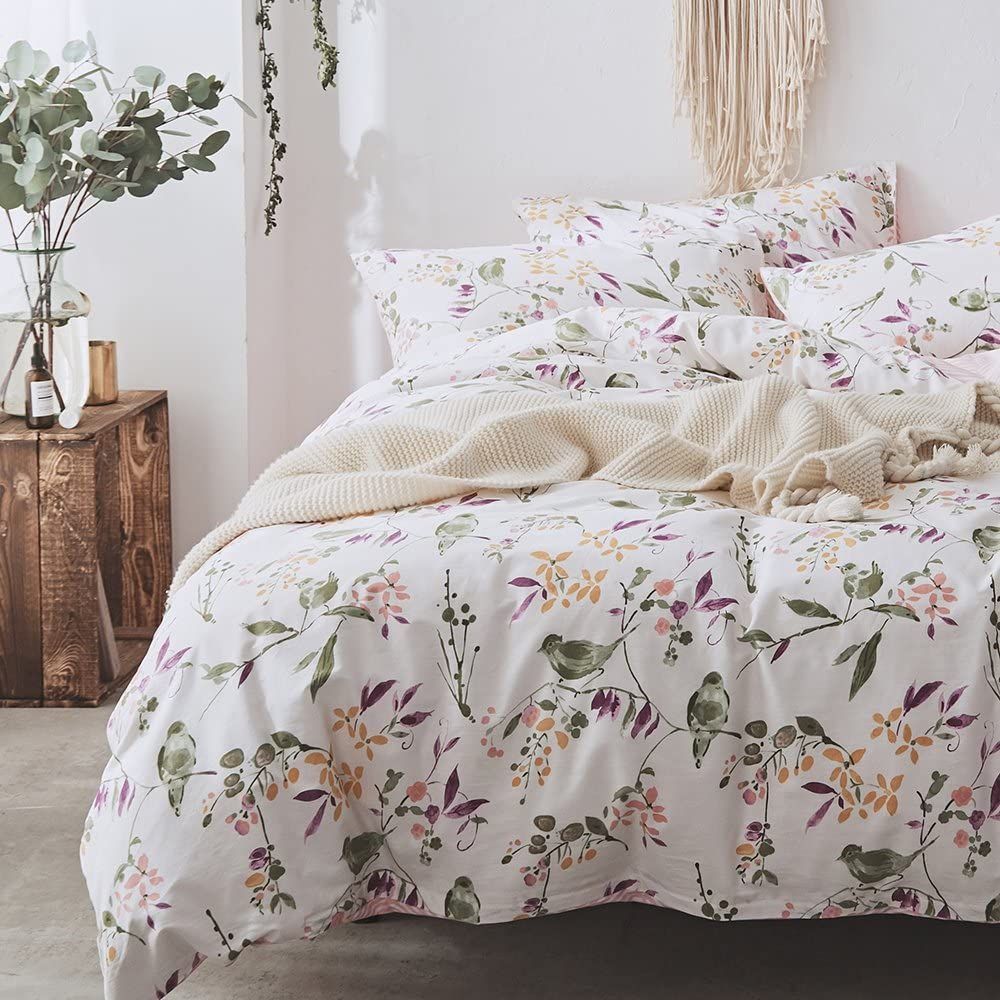 Bird Flower Bedding Set