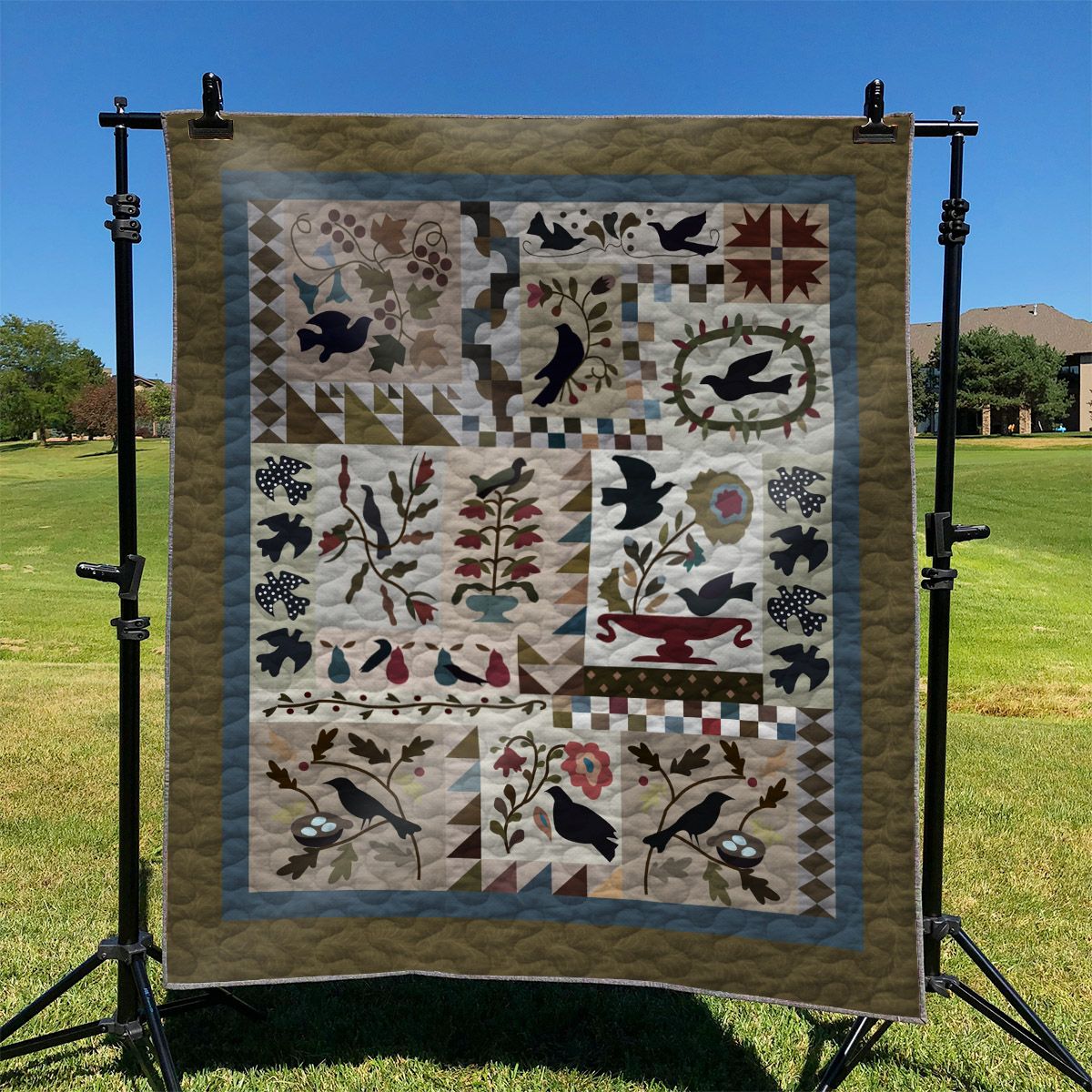 Bird GS0109006OD Quilt Blanket