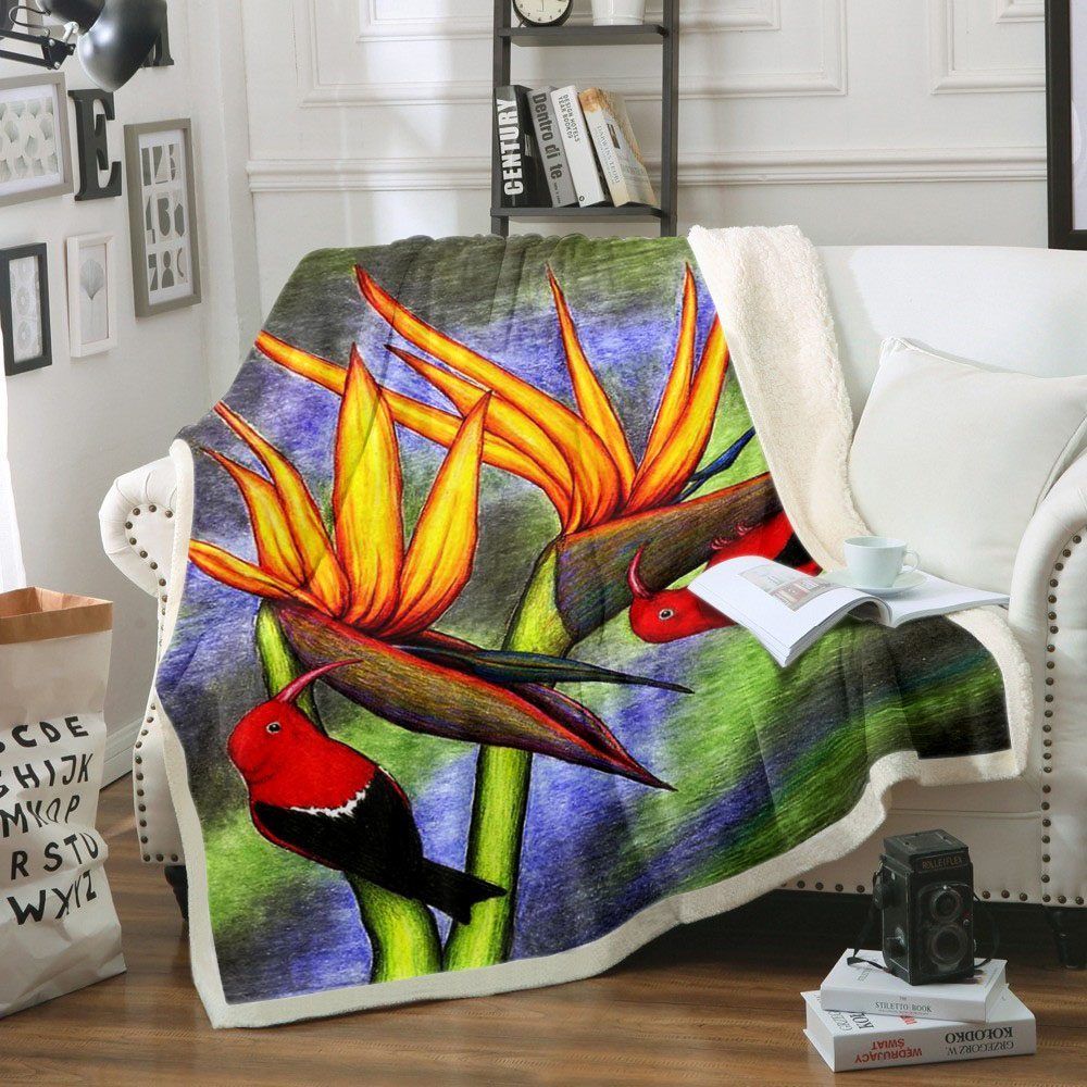 Bird Sherpa Fleece