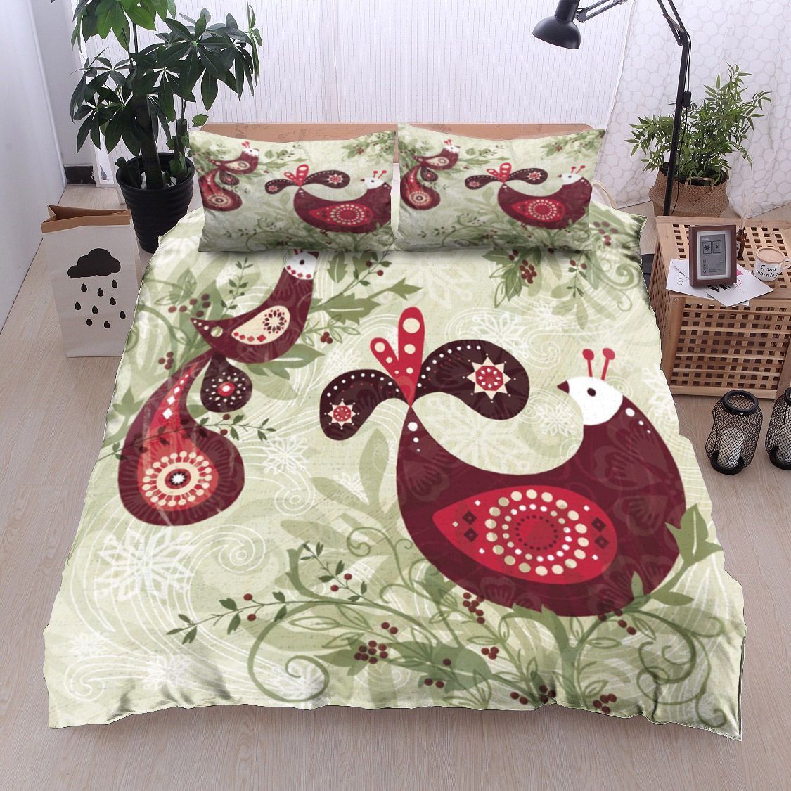 Bird Bedding Set