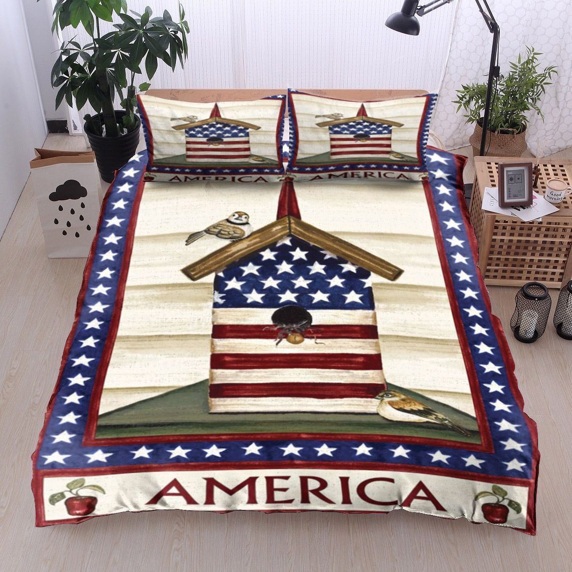 Bird Home Bedding Set