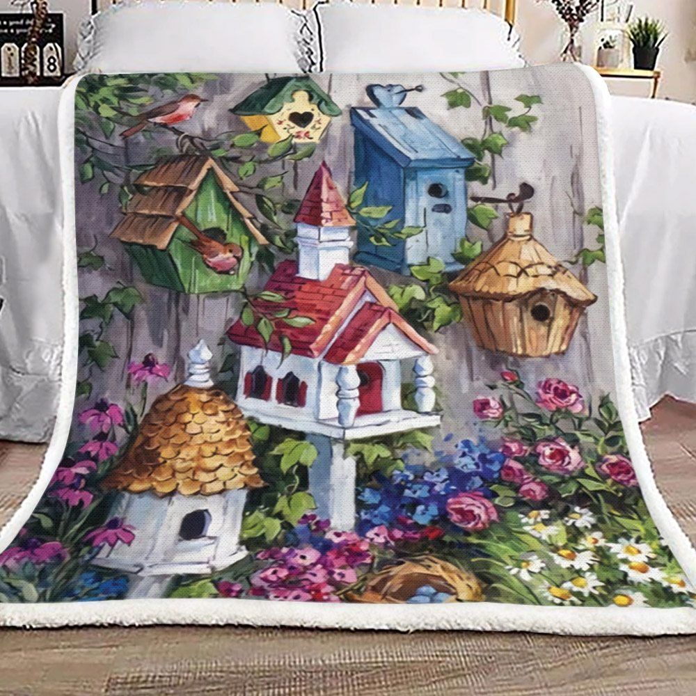 Bird House Sherpa Fleece