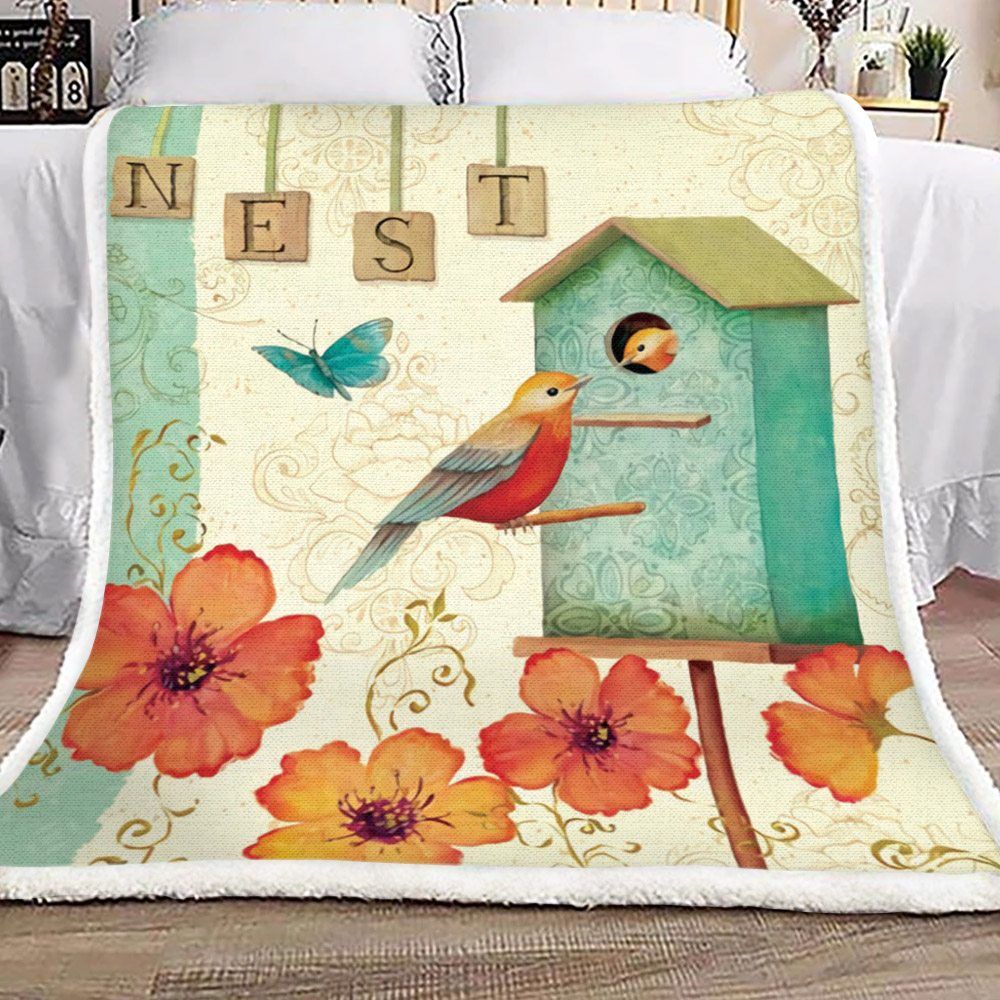 Bird House Sherpa Fleece