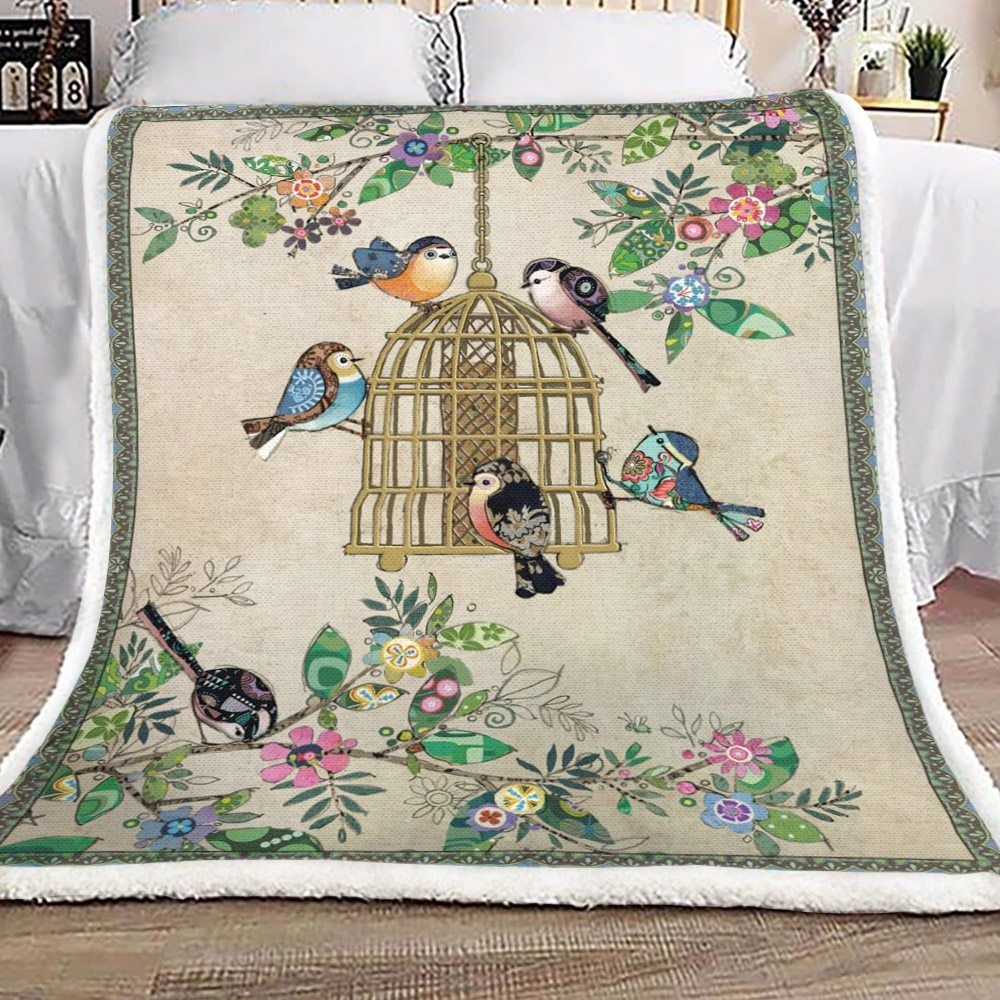 Bird House Sherpa Fleece