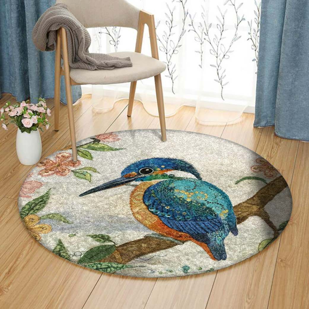 Bird Round Carpet