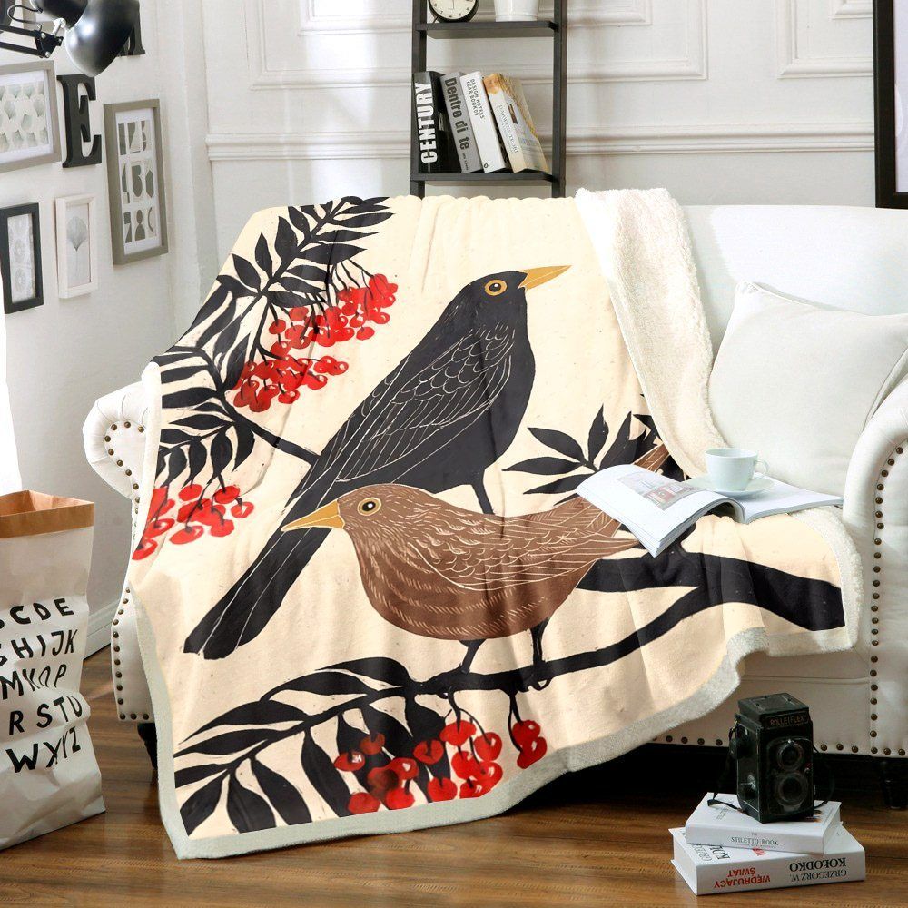 Bird Sherpa Fleece