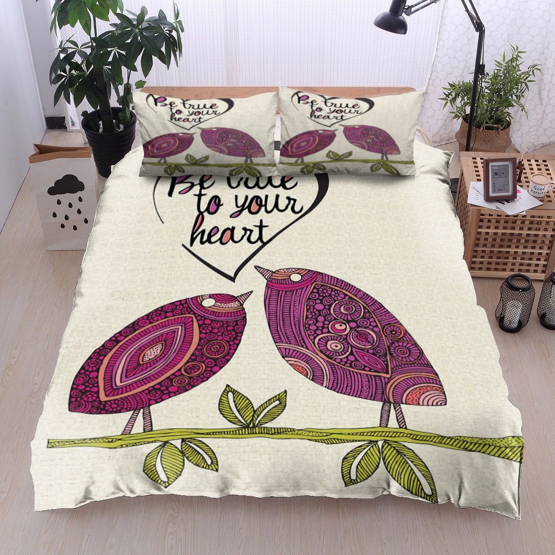 Bird Love Bedding Set