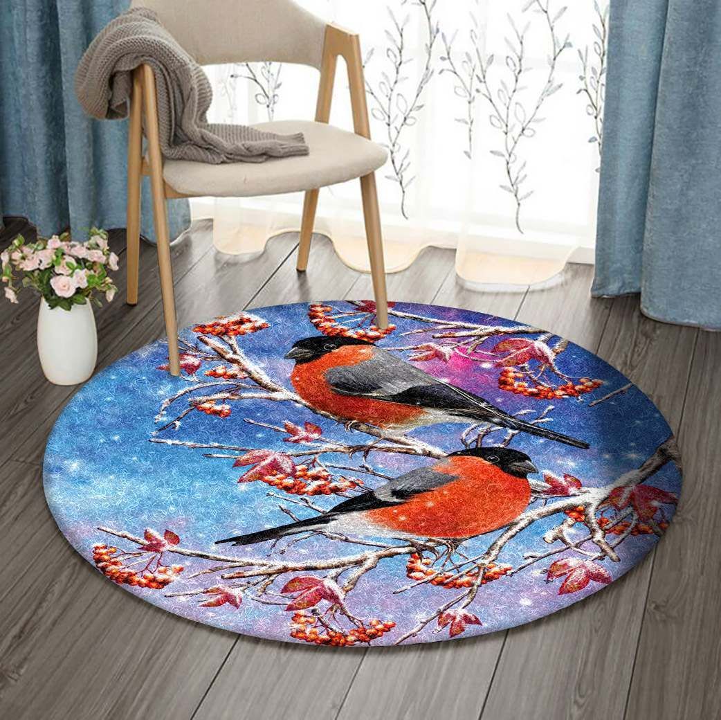 Bird Round Carpet